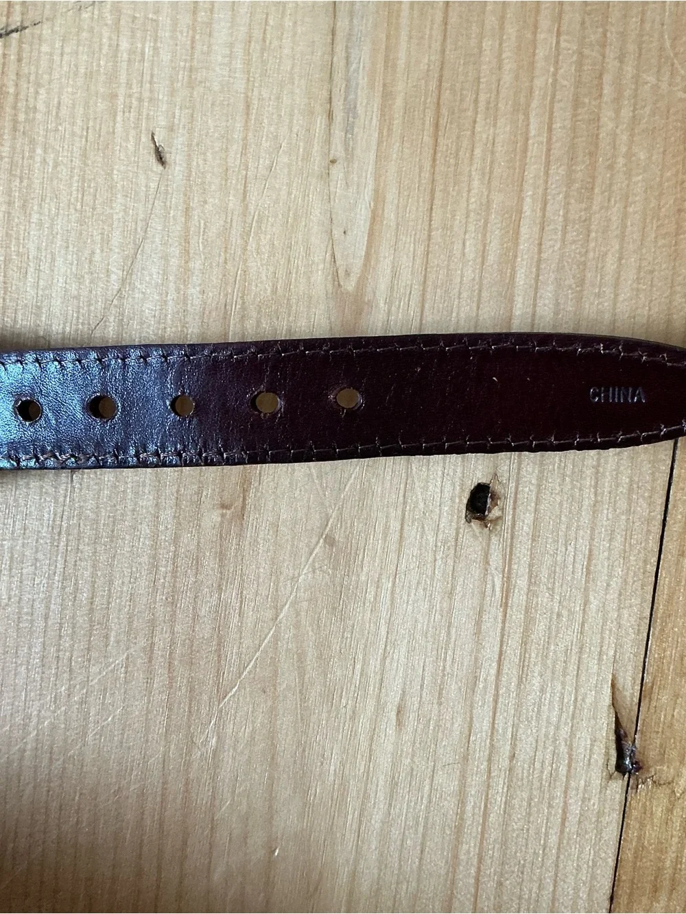 Brighton Santos Men Woven Leather Fabric Belt 36